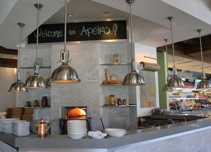 Lunch at Apeiro Kitchen Bar in Delray Beach, Florida