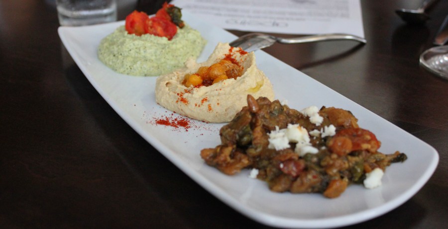 Lunch at Apeiro Kitchen Bar in Delray Beach, Florida