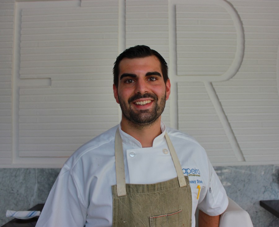 Lunch at Apeiro Kitchen Bar in Delray Beach, Florida