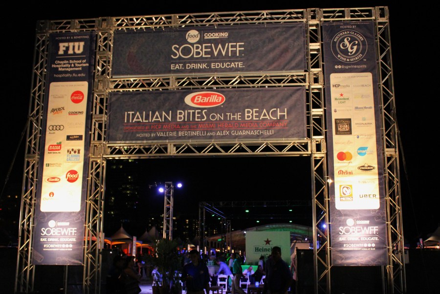 Barilla's Italian Bites on the Beach SOBEWFF