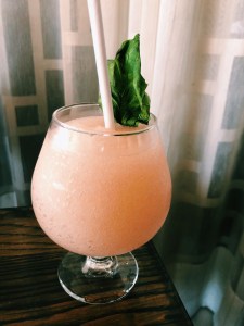 Frose Frozen Drink at Maxs Grille Boca