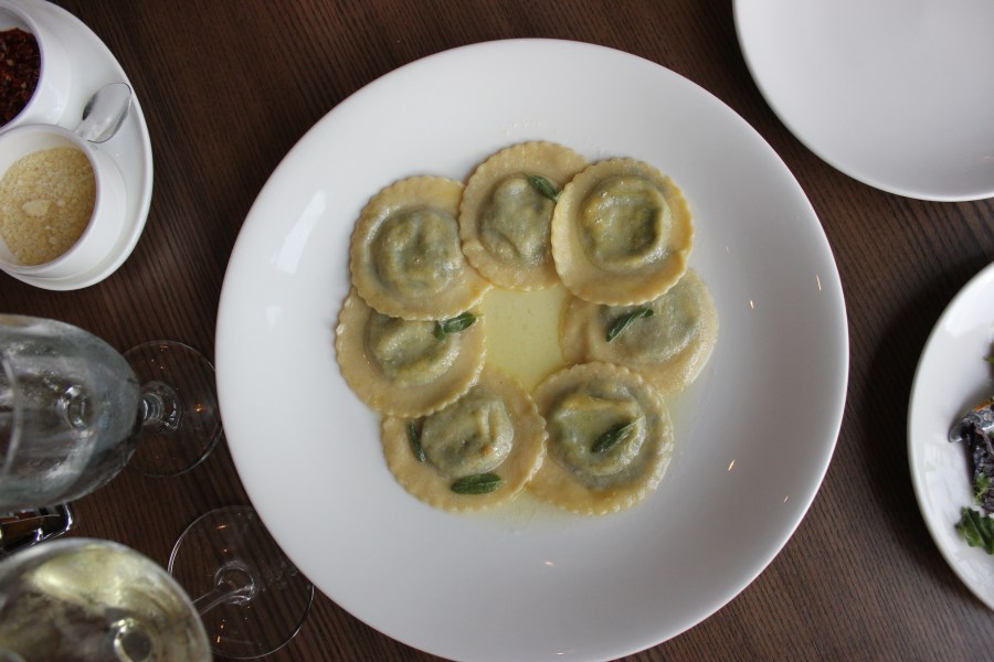 kale ravioli